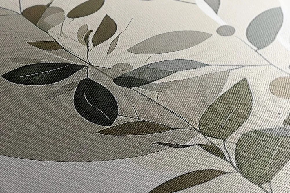 Tablou plante minimaliste în stil boho