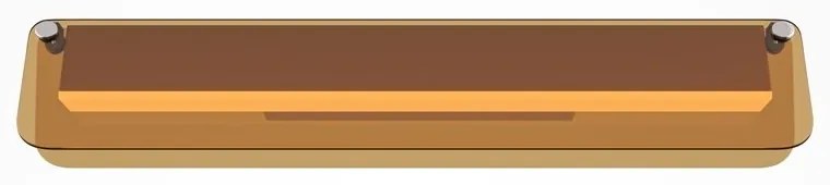 Aplica de perete LED design minimalist Flat, chihlimbar