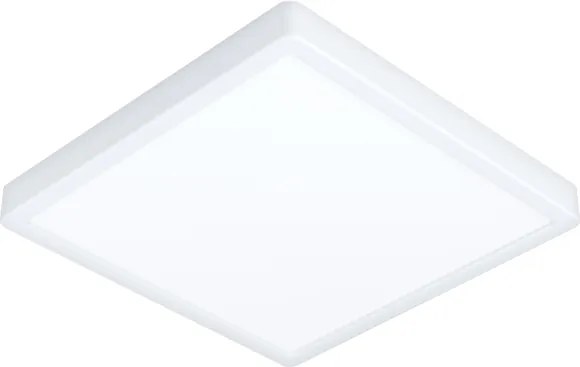 Eglo 901379 - Plafonieră LED RGBW FUEVA-Z, dimabilă, cu sticlă fumurie, LED 13,5 W, 230 V, 29,5 cm, IP44, alb