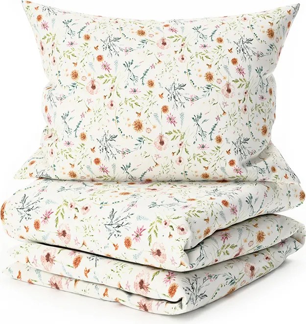 Lenjerie din microfibra HERBALIS crem Dimensiune lenjerie de pat: 70 x 90 cm | 140 x 200 cm