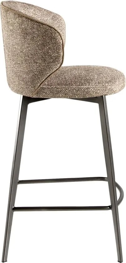 Scaun de bar LUX design italian Brown marbled