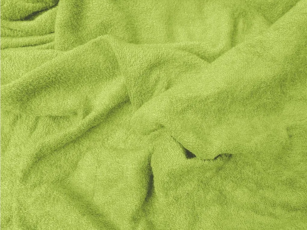 Cearsaf frote EXCLUSIVE verde deschis 90 x 200 cm