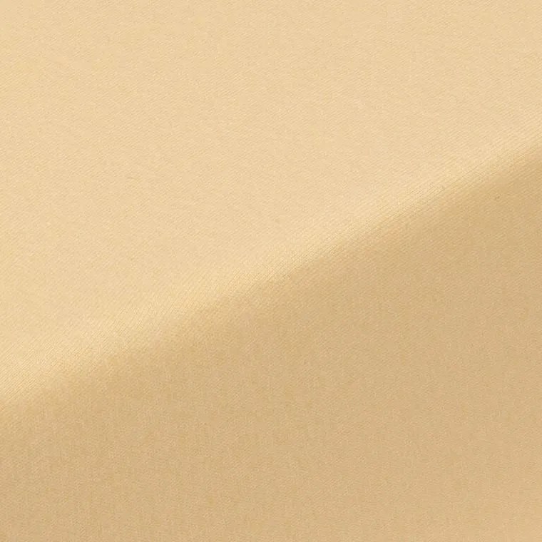 decoDoma Cearşaf cu elastic jersey EXCLUSIVE galben 160 x 200 cm