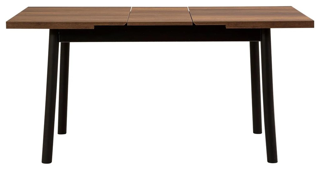 Set mobilier sufragerie Duvasa 9 (negru) (pentru 4 persoane). 1093809