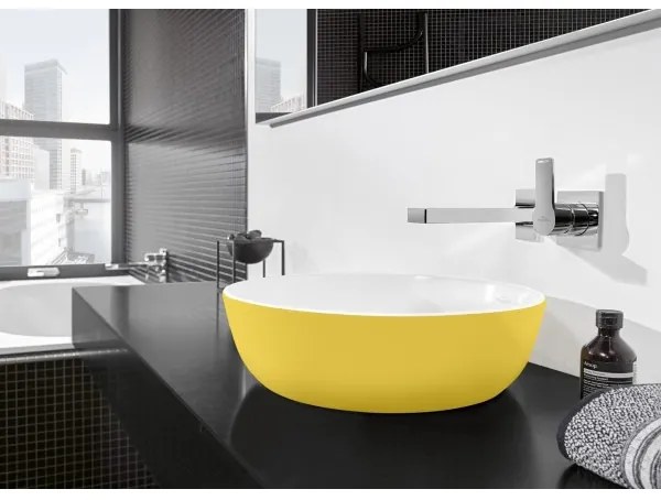 Lavoar pe blat, Villeroy&Boch Artis, material TitanCeram, 43cm, Mustar, 417943BCT5