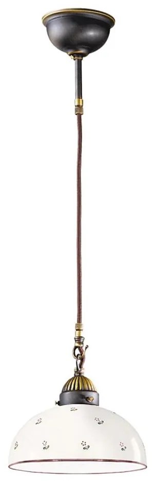 Lustră pe cablu Kolarz 731.30.27 NONNA 1xE27/75W/230V d. 30 cm verde