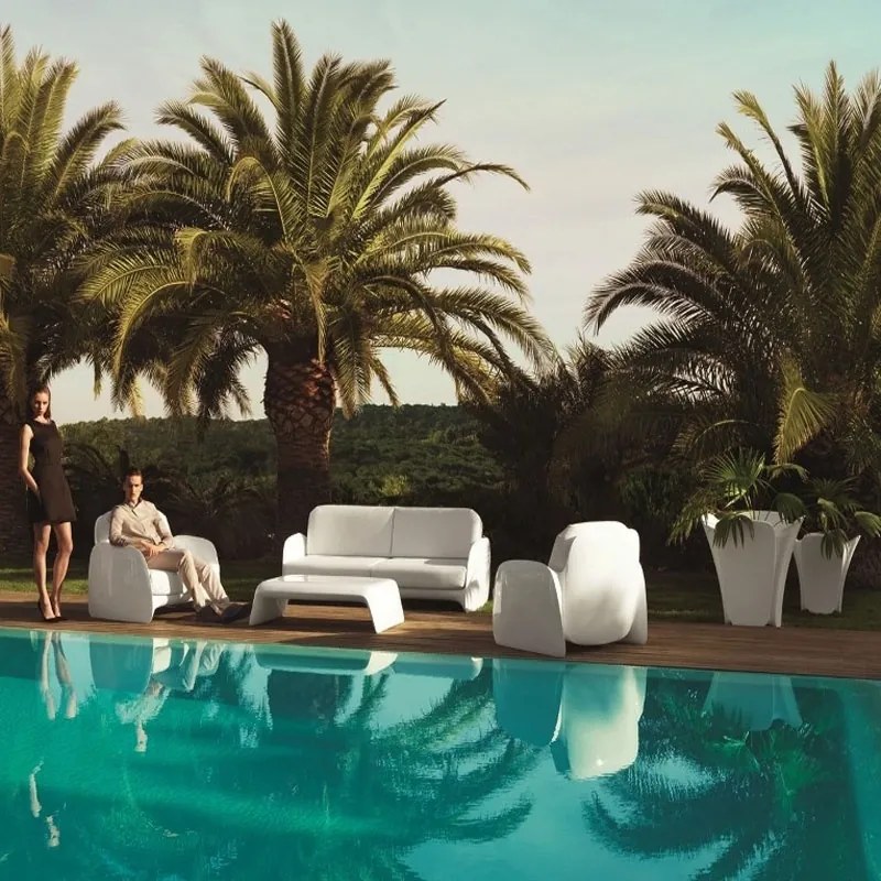 Ghiveci flori / Jardiniera plante de exterior / interior design modern premium PEZZETTINA PLANTER 65x65x65 56007R Vondom