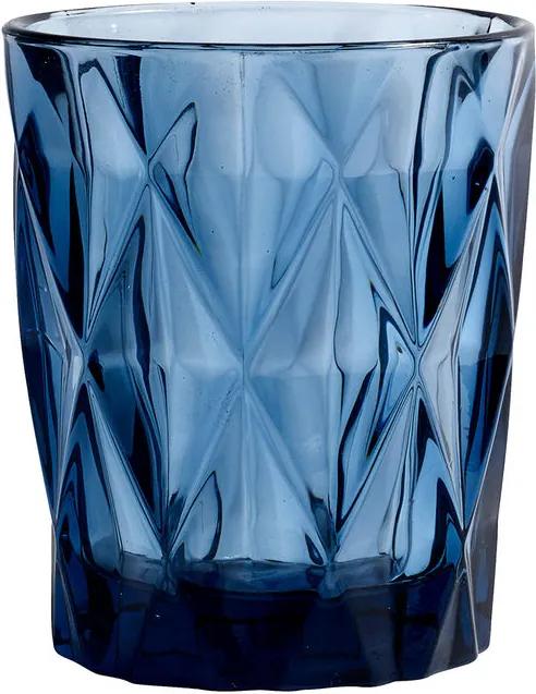 Pahar apa din sticla albastra Diamond Nordal