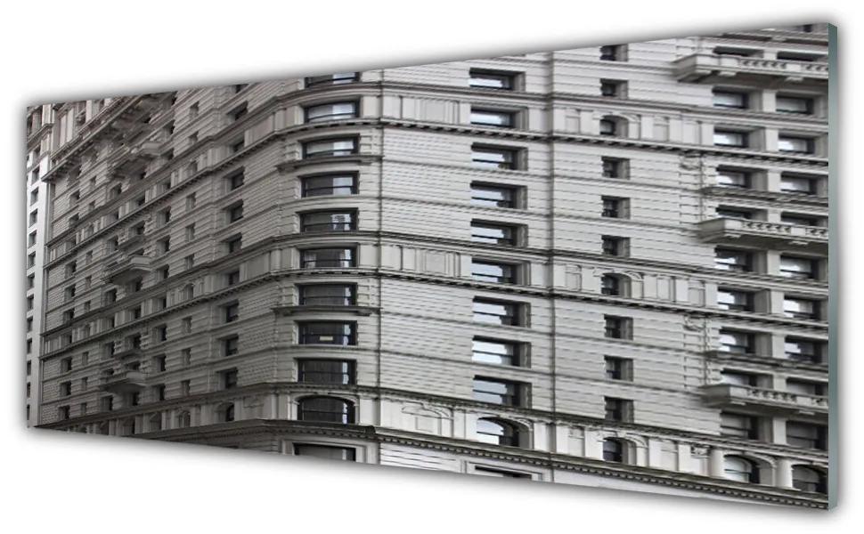 Tablouri acrilice Clădire Case Gray
