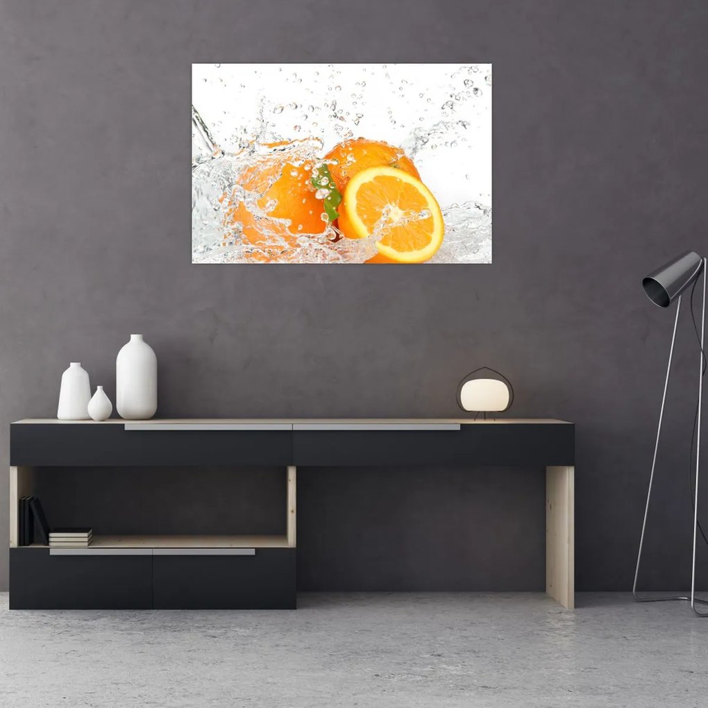 Tablou - Portocale zemoase (90x60 cm)