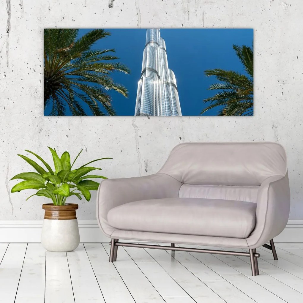 Tablou - Burj Khalifa (120x50 cm), în 40 de alte dimensiuni noi