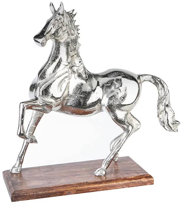 Figurina HORSE, rasina, 40x16x41 cm