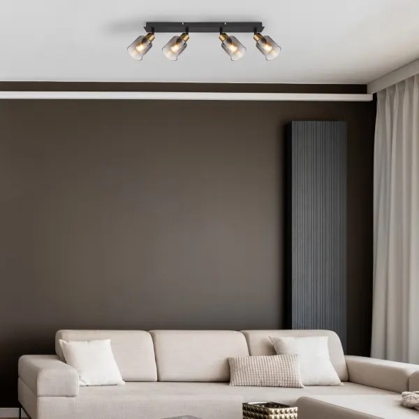 Spot HOLLSY 4xE14/25W/230V Globo 54310-4