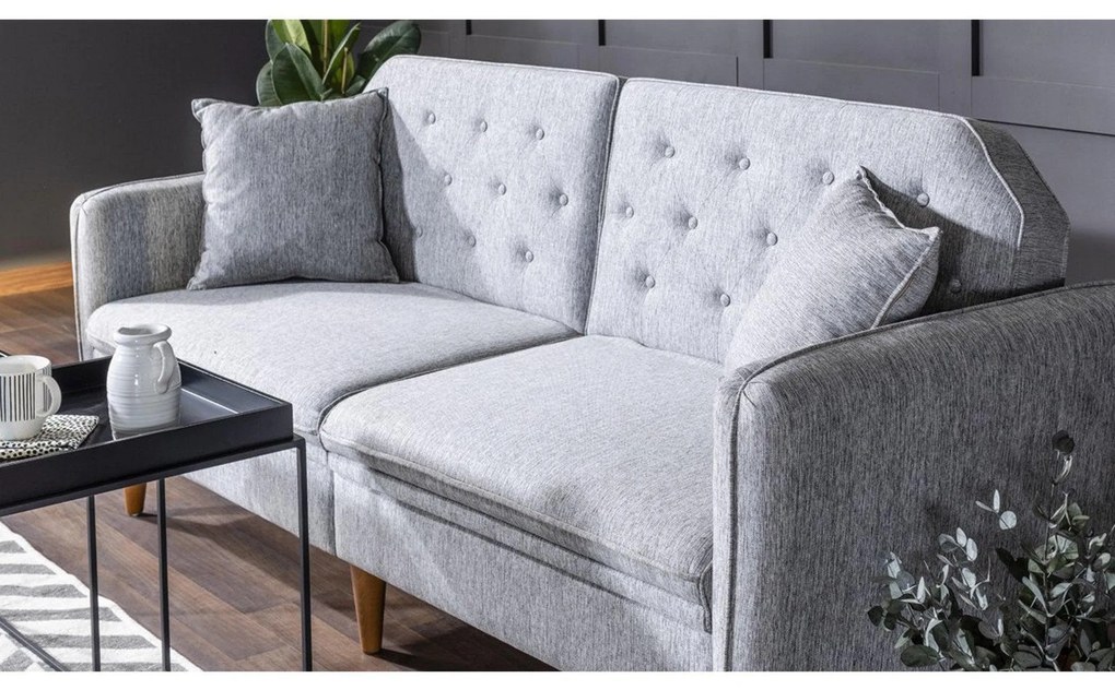 Canapea extensibila cu 3 Locuri Weghorst, 202 x 83 x 82 cm