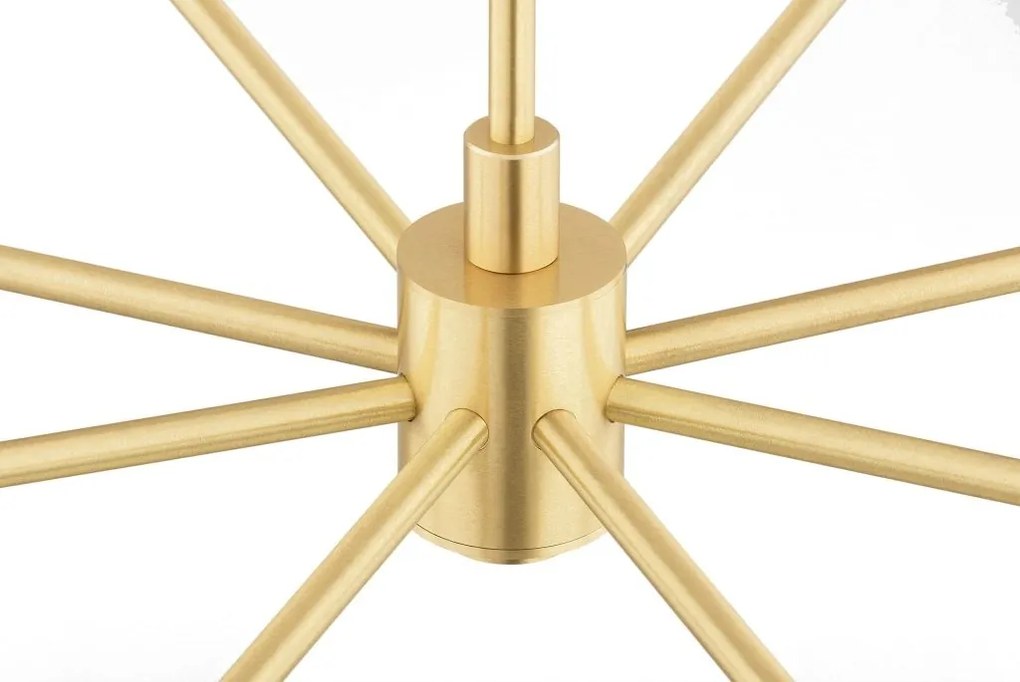 Candelabru elegant realizat din alama Hampton 8L