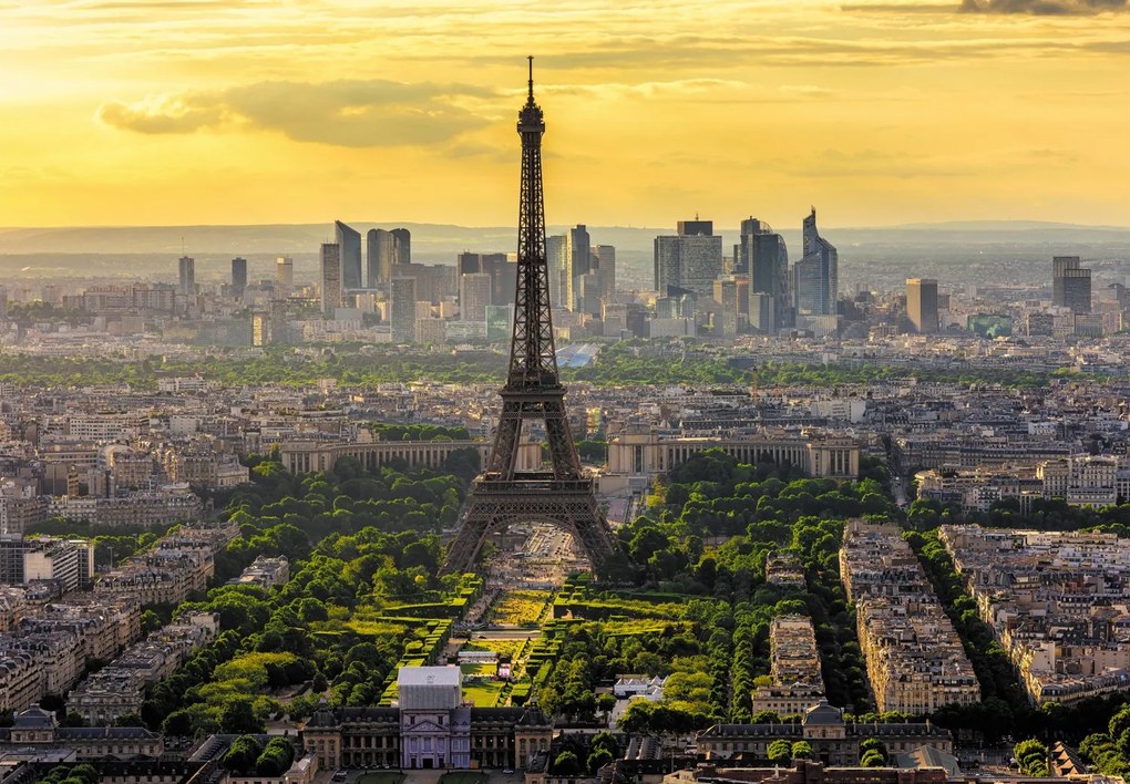 Fototapet - Panorama Parisului (147x102 cm)