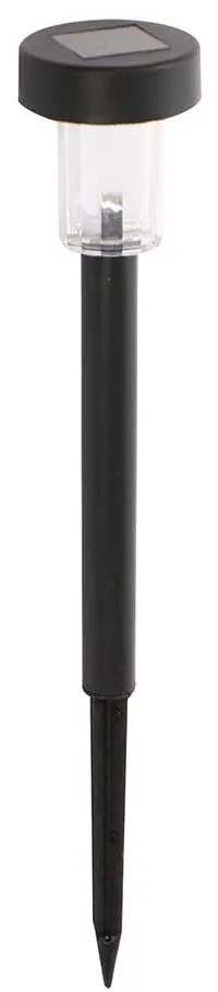 LAMPA SOLARA LED PENTRU GRADINA, 4.7X32 CM, NEGRU, PLASTIC