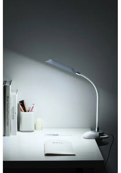 Immax 08997L - Lampă de birou LED+CCT reglabilă cu clemă CLIP 7,5W/230V albă