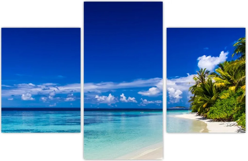 Tablou - Plaja tropicală (90x60 cm)