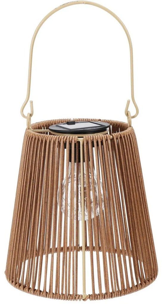 Felinar solar din metal Natura, 18 x în.21 cm