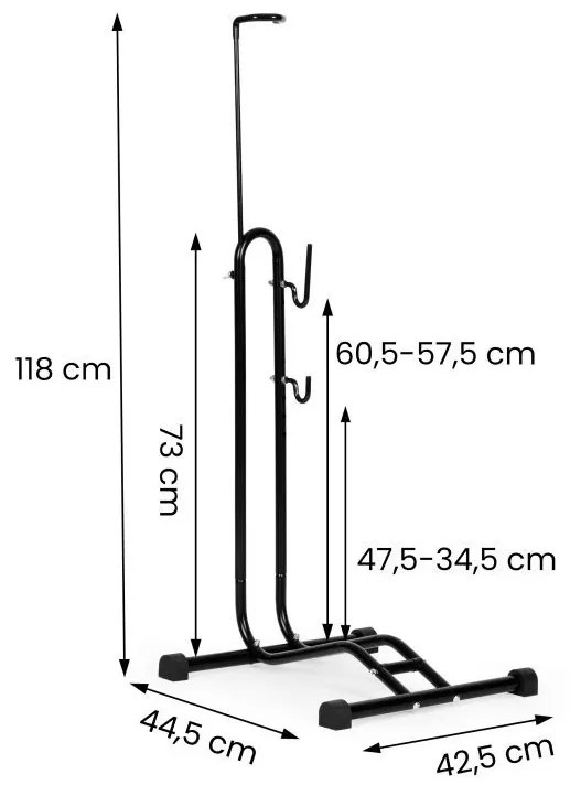 Suport pentru biciclete 3in1