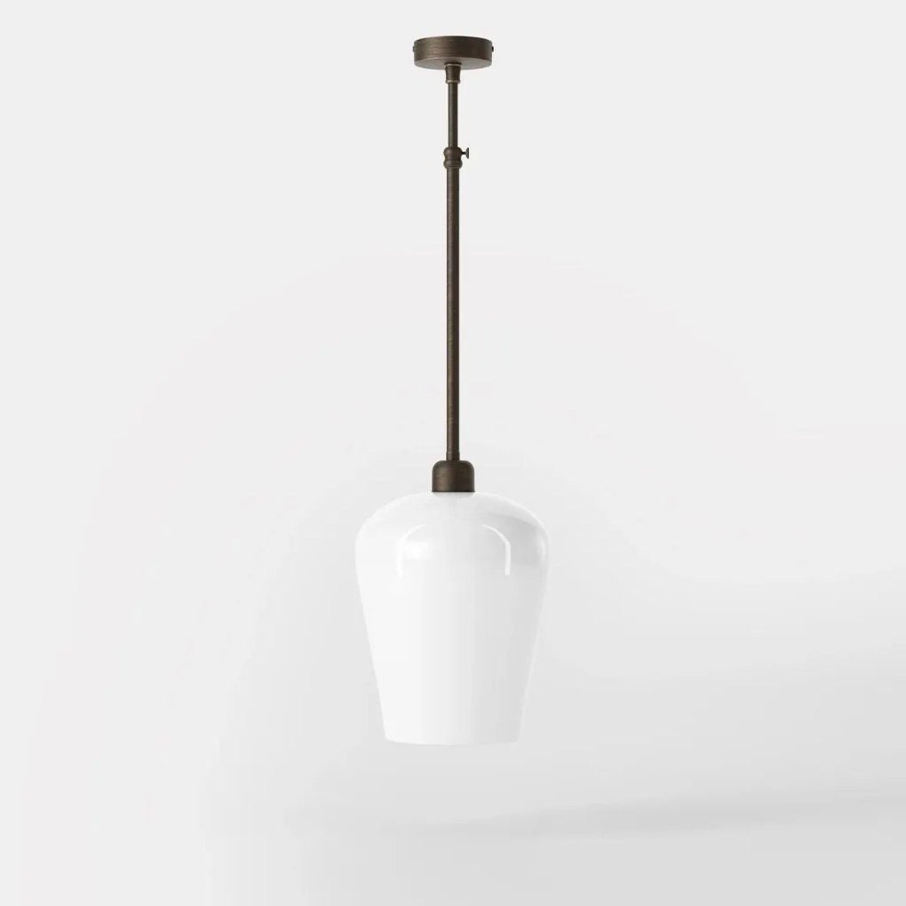 Lustra design italian din alama si sticla Talis