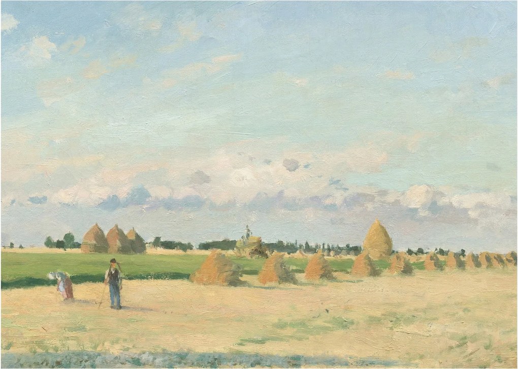 Tablou - Camille Pissarro, Landscape, Ile de France, reproducere (70x50 cm)