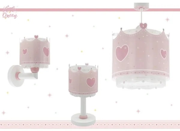 Aplică pentru copii LITTLE QUEEN 1xE27/60W/230V Dalber 61109