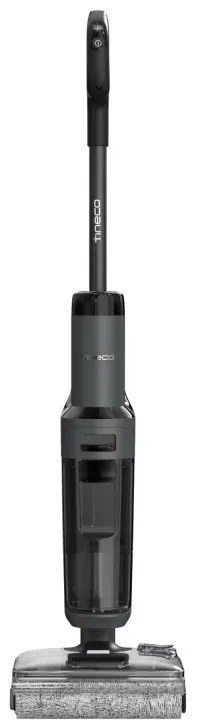 Aspirator vertical fara fir Tineco Floor One S6 Stretch Extreme, 220W, 18000 Pa, Uscat/Umed, Autonomie 40 min, 233 m², LED display, Asistent vocal, Negru