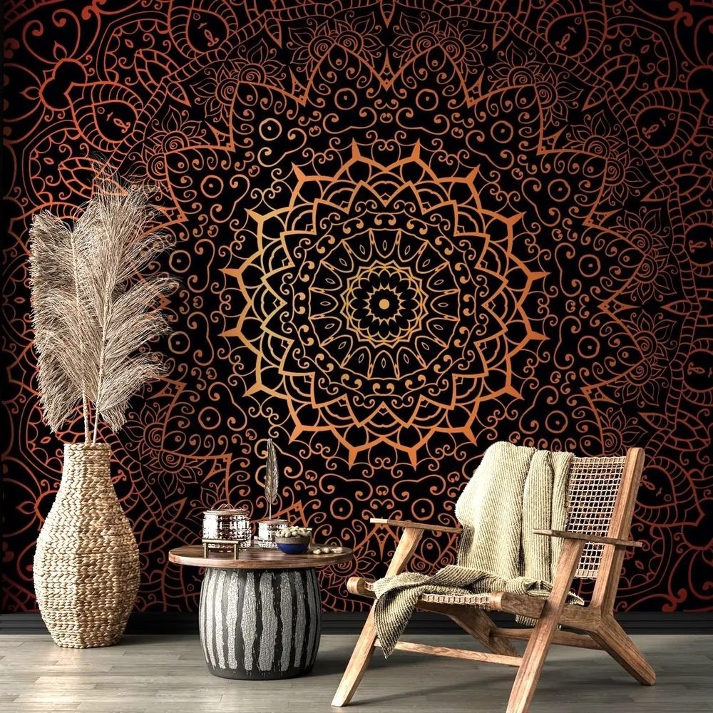 Tapet autoadeziv Mandala vintage în stil indian