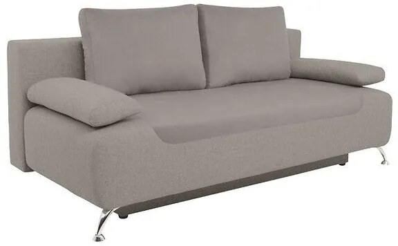 Canapea extensibilă Boston 118 Cutie de pat, Beige, 94x195x98cm, 77 kg, Picioare: Metal