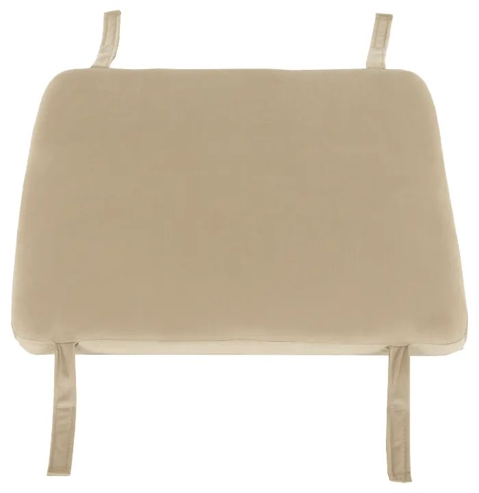 Taburet , material bej/ramă neagră, MERANO YF-S02