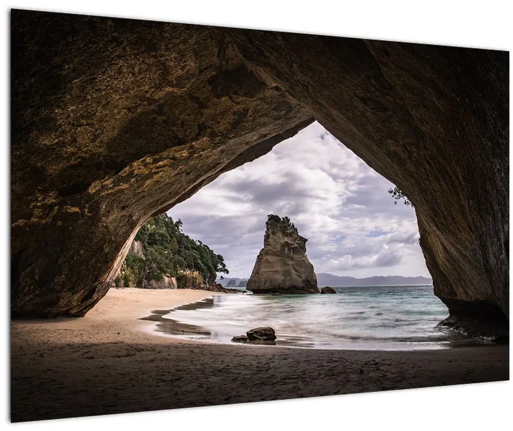 Tablou din peșteră, Noua Zeelanda (90x60 cm)
