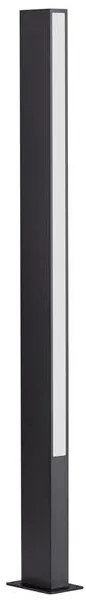 Stalp negru de exterior LED IP65 Stor H-100cm