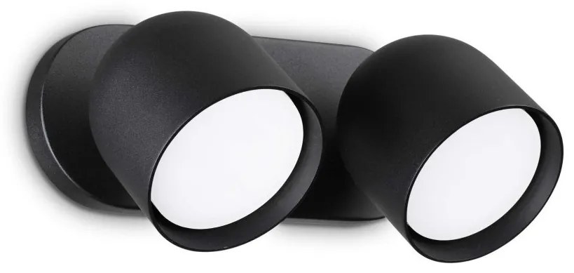 Aplica cu 2 Spoturi stil modern minimalist Dodo ap2 negru