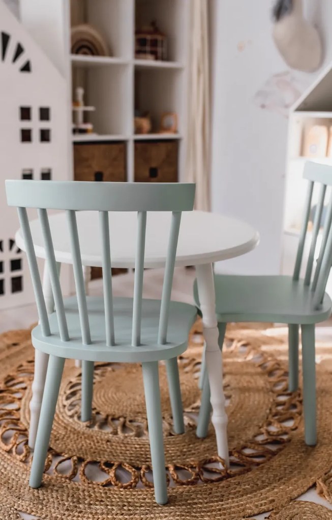 Set masa si scaune pentru copii Oxford mint
