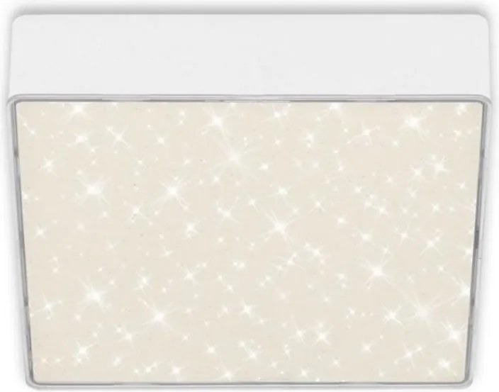 Mini Plafoniera LED alb cu efect starlight STAR SKY 15x15cm