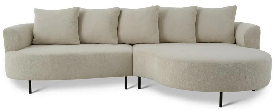 Colțar bej (cu colț pe partea dreaptă) Vitoria – Scandic