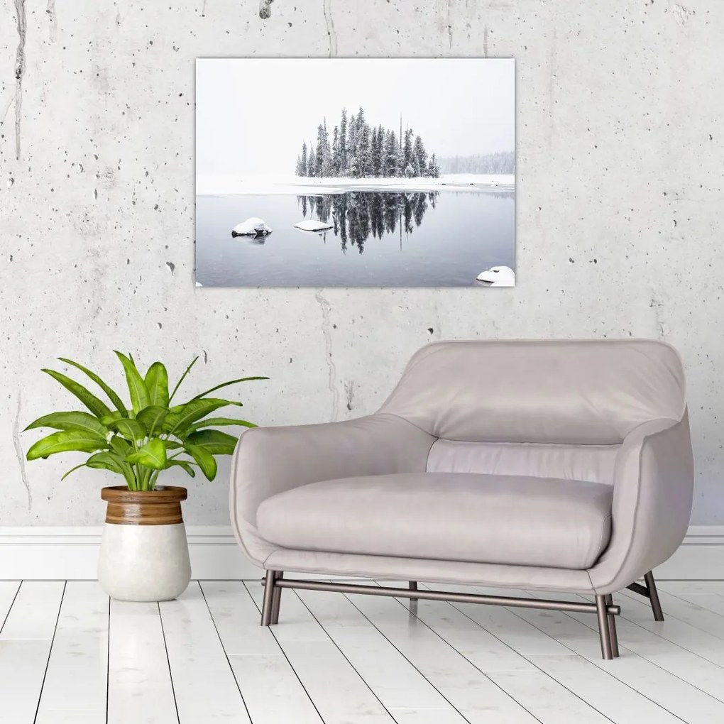 Tablou - A fost alb (70x50 cm)