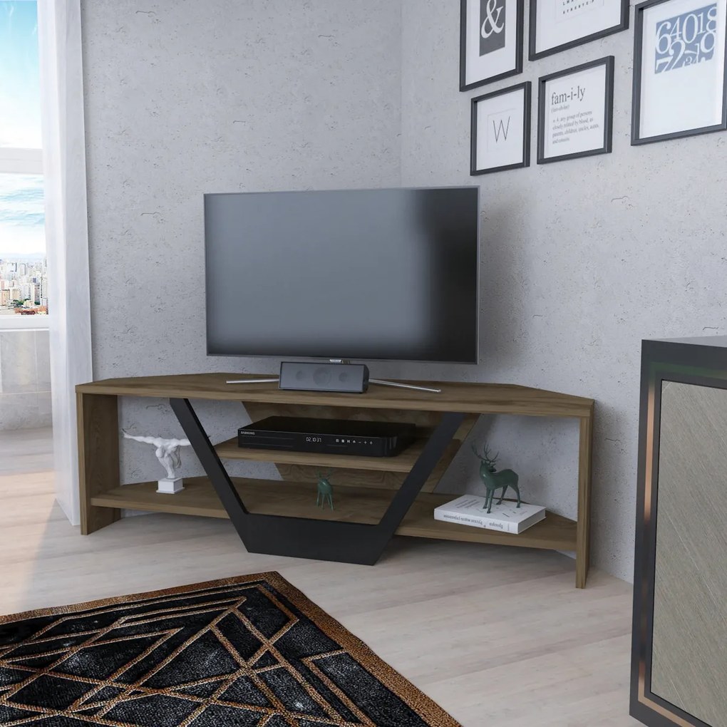 Masă TV Sares Oud Oak