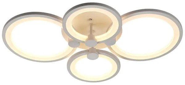 Lustră LED dimabilă aplicată LED/65W/230V 3000-6500K + telecomandă