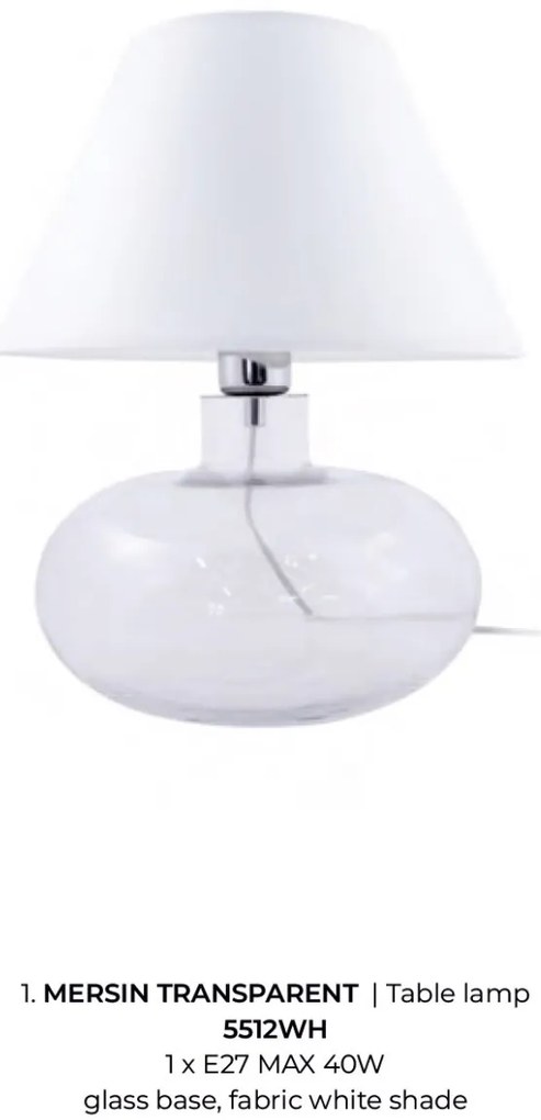 Lampa de masa design decorativ MERSIN