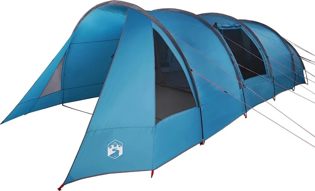 vidaXL Cort Tunel 6-Persoane Albastru și Gri 778 x 356 x 210 cm