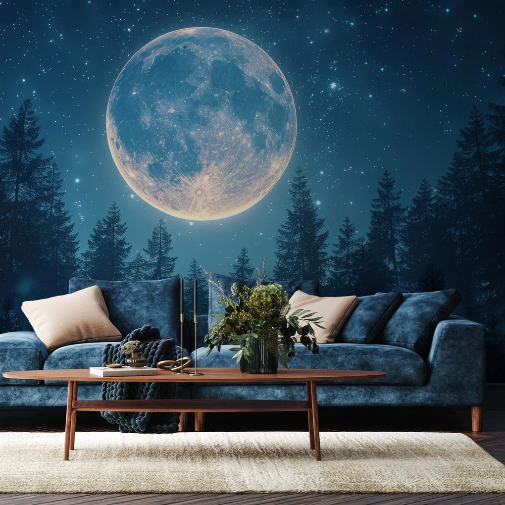 Fototapet – Lună plină (147x102 cm)