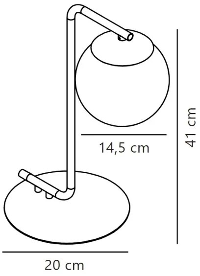 Lampă de masă Nordlux GRANT 1xE14/40W/230V auriu