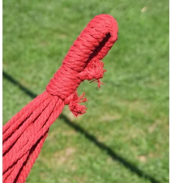 Hamac 200x100 cm roșu/galben