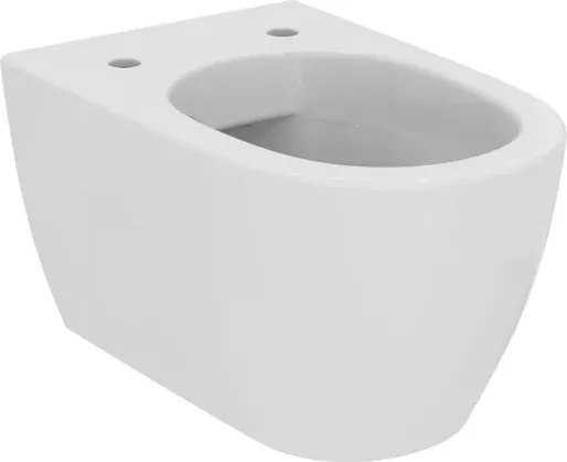 Set vas WC suspendat Ideal Standard I.life O cu capac softclose alb si bideu