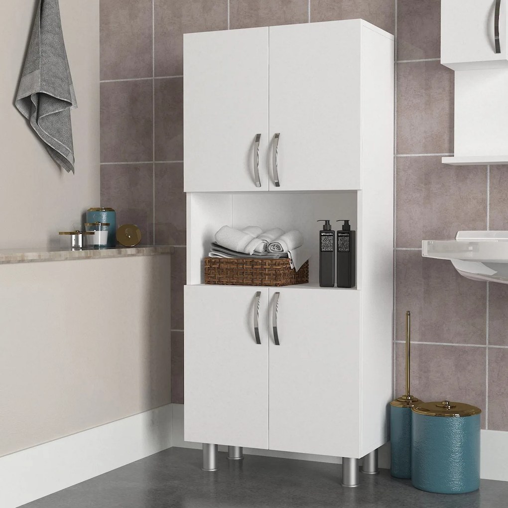 Cabinet de baie William - White