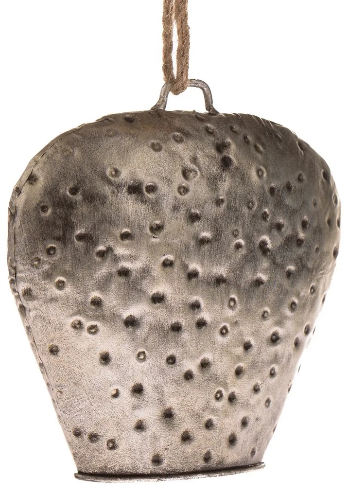 Clopoțel metalic suspendat, 8,5 x 11,5 x 4 cm