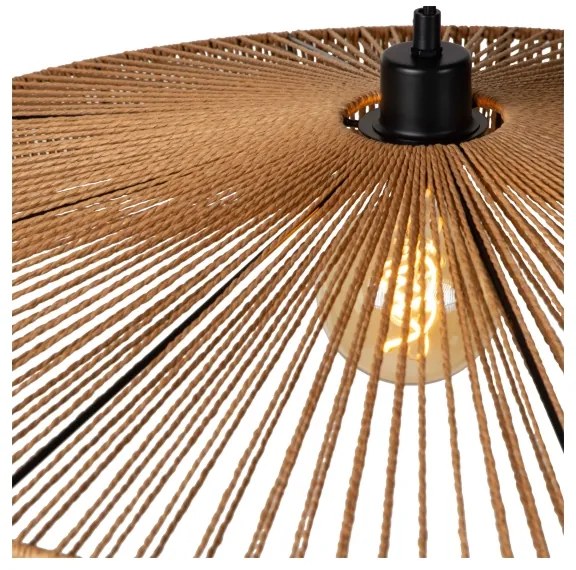 Lustră pe cablu Lucide 10413/70/72 YUNKAI 1xE27/60W/230V d. 70 cm maro